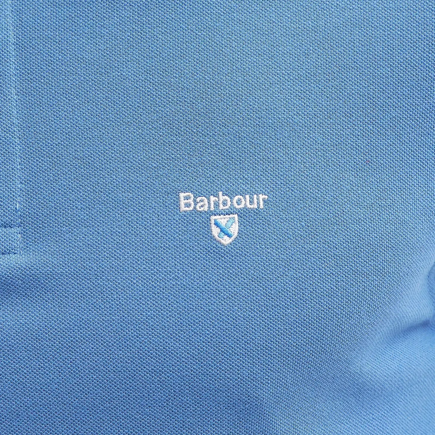 Polo Federal Blue - Barbour - détail 4
