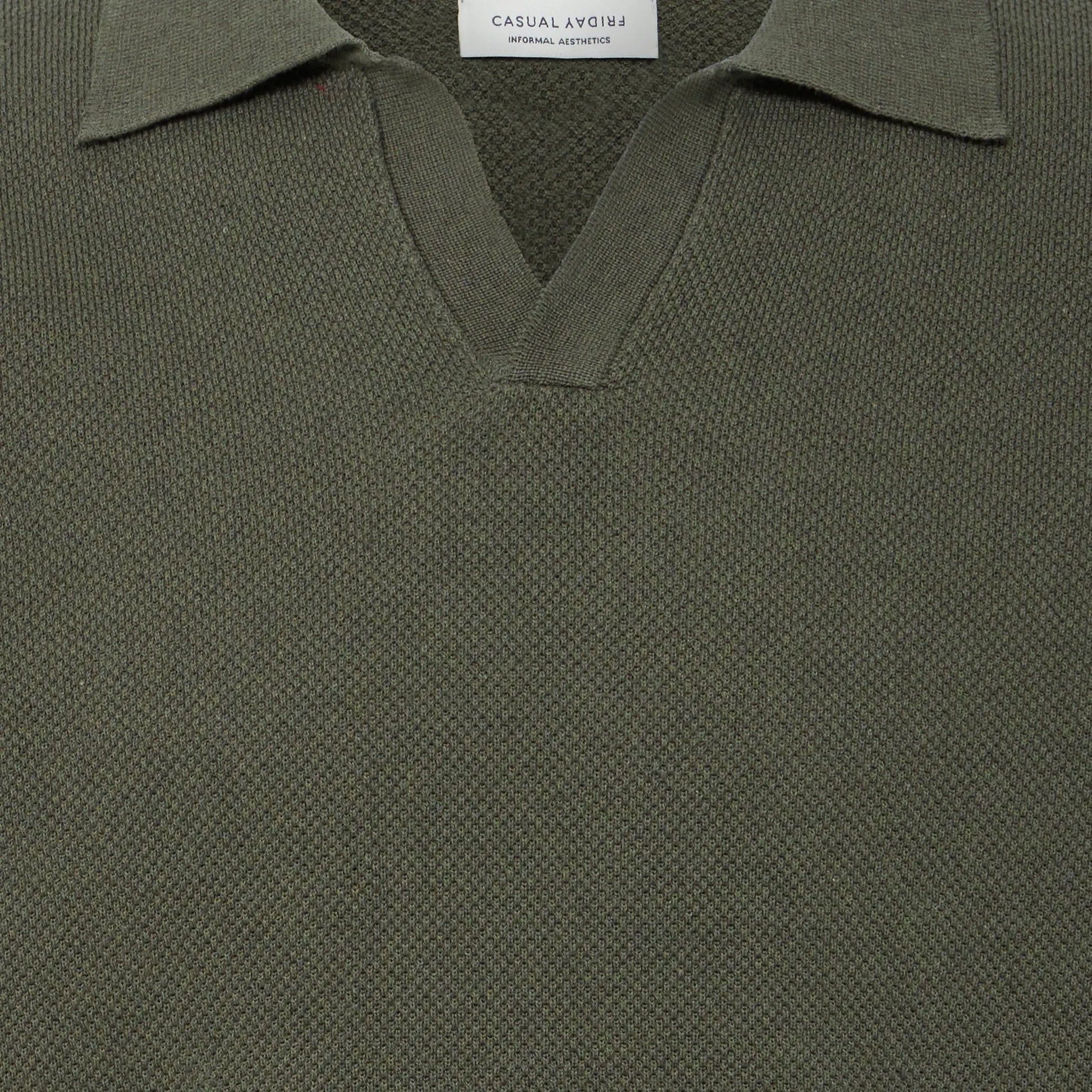 Polo - Kaki - Casual Friday - détail 3