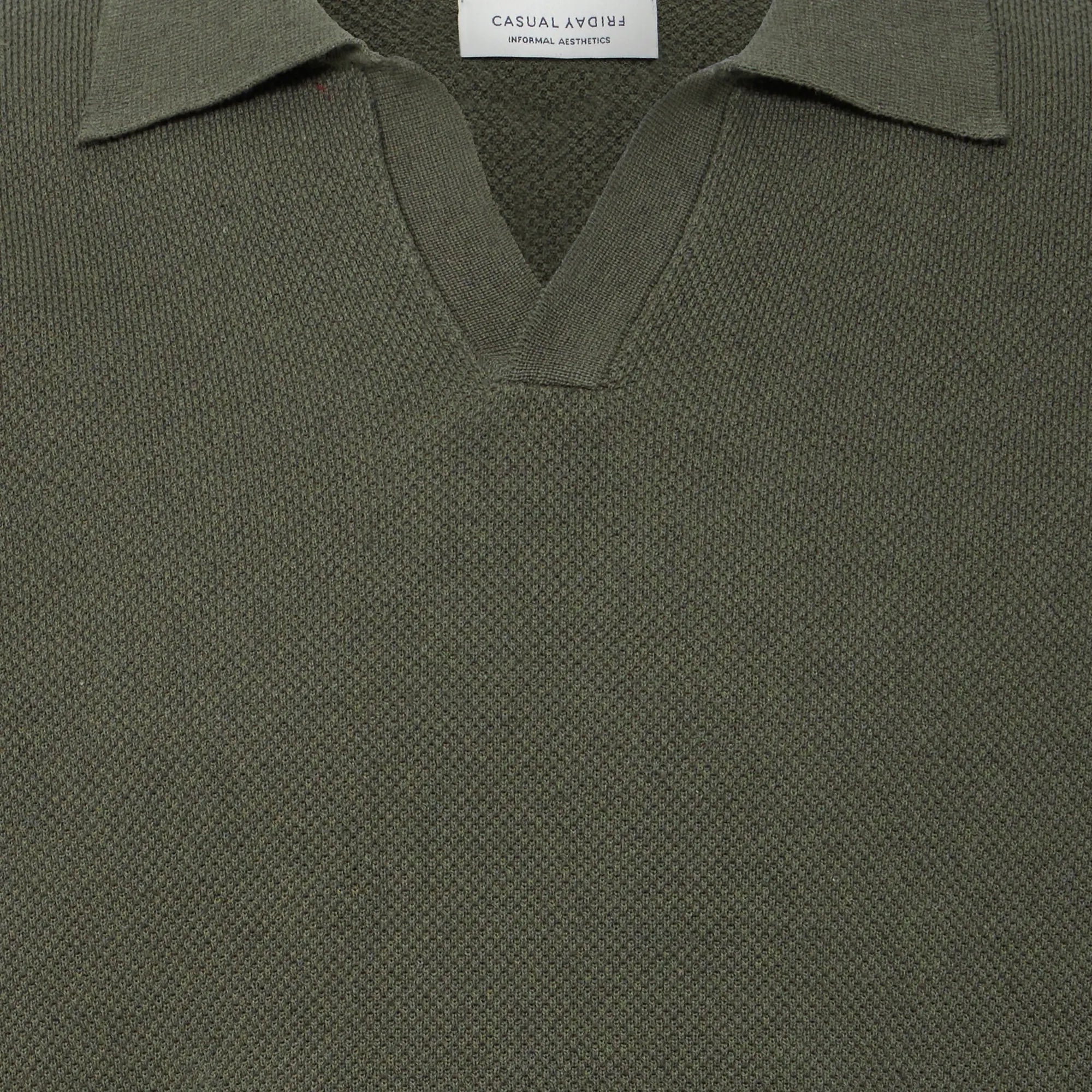 Polo - Kaki - Casual Friday - détail 3