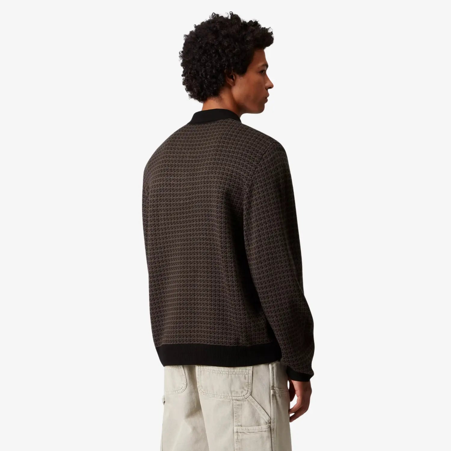 Polo Lowis - Houndstooth Vitola - Carhartt WIP - détail 4