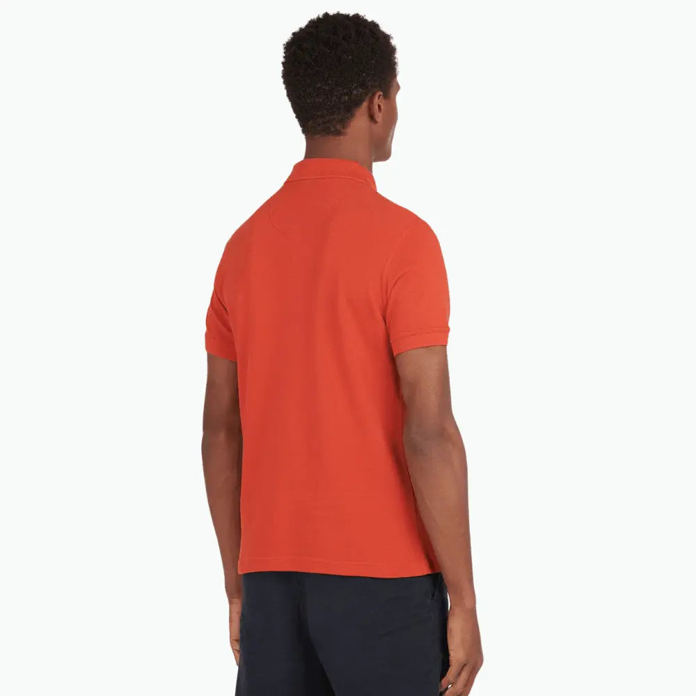 Polo Paprika - Barbour - détail 3