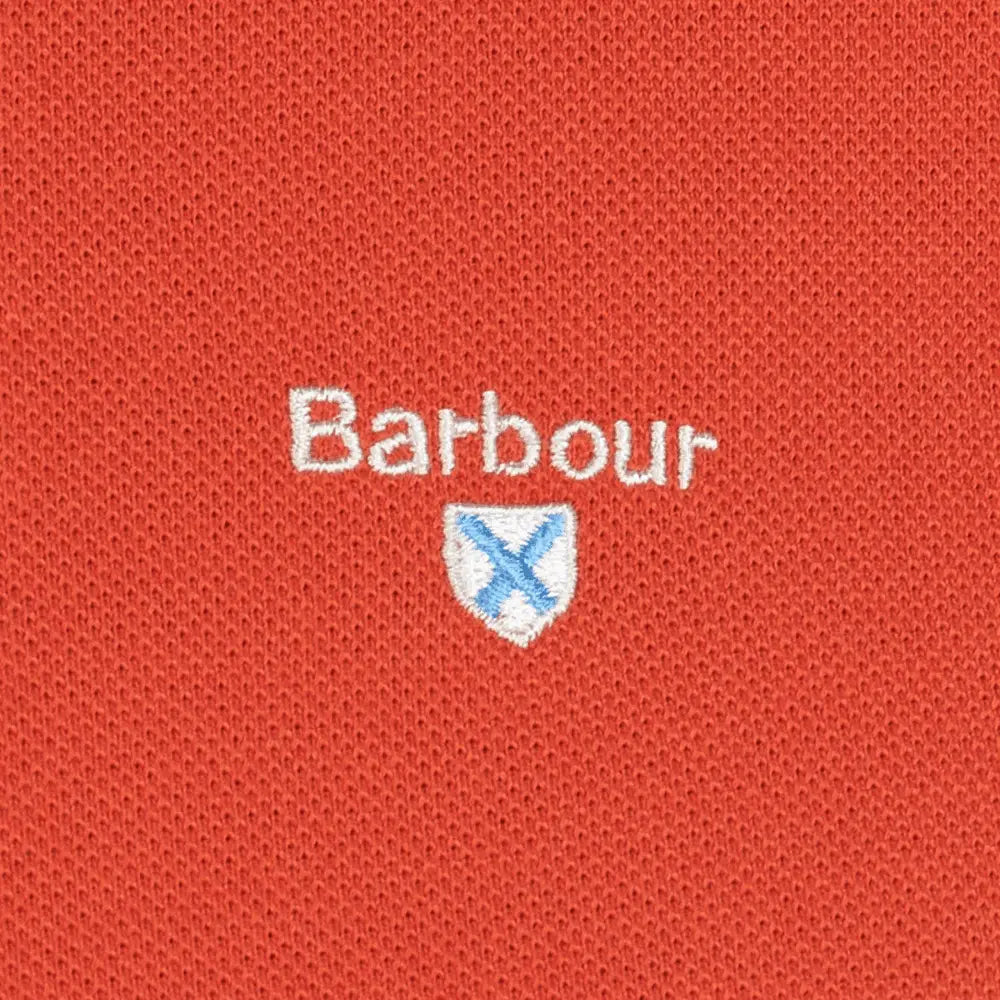 Polo Paprika - Barbour - détail 4