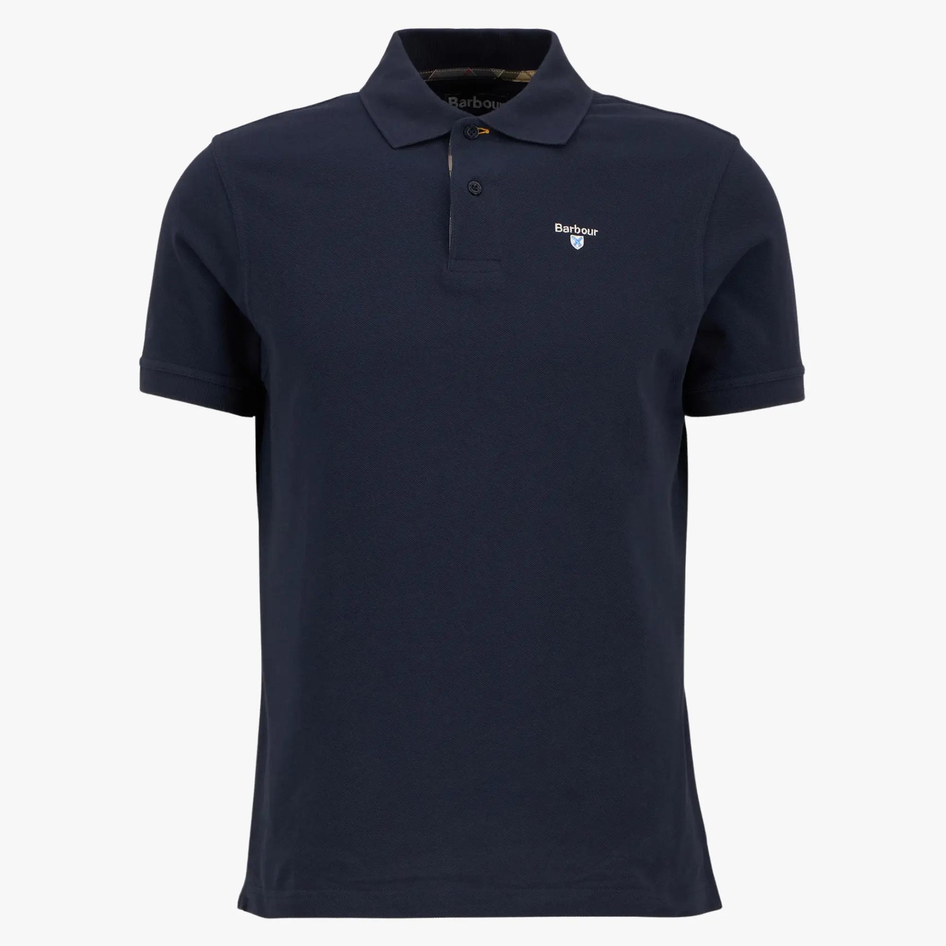 Polo Piqué Tartan - Navy - Barbour