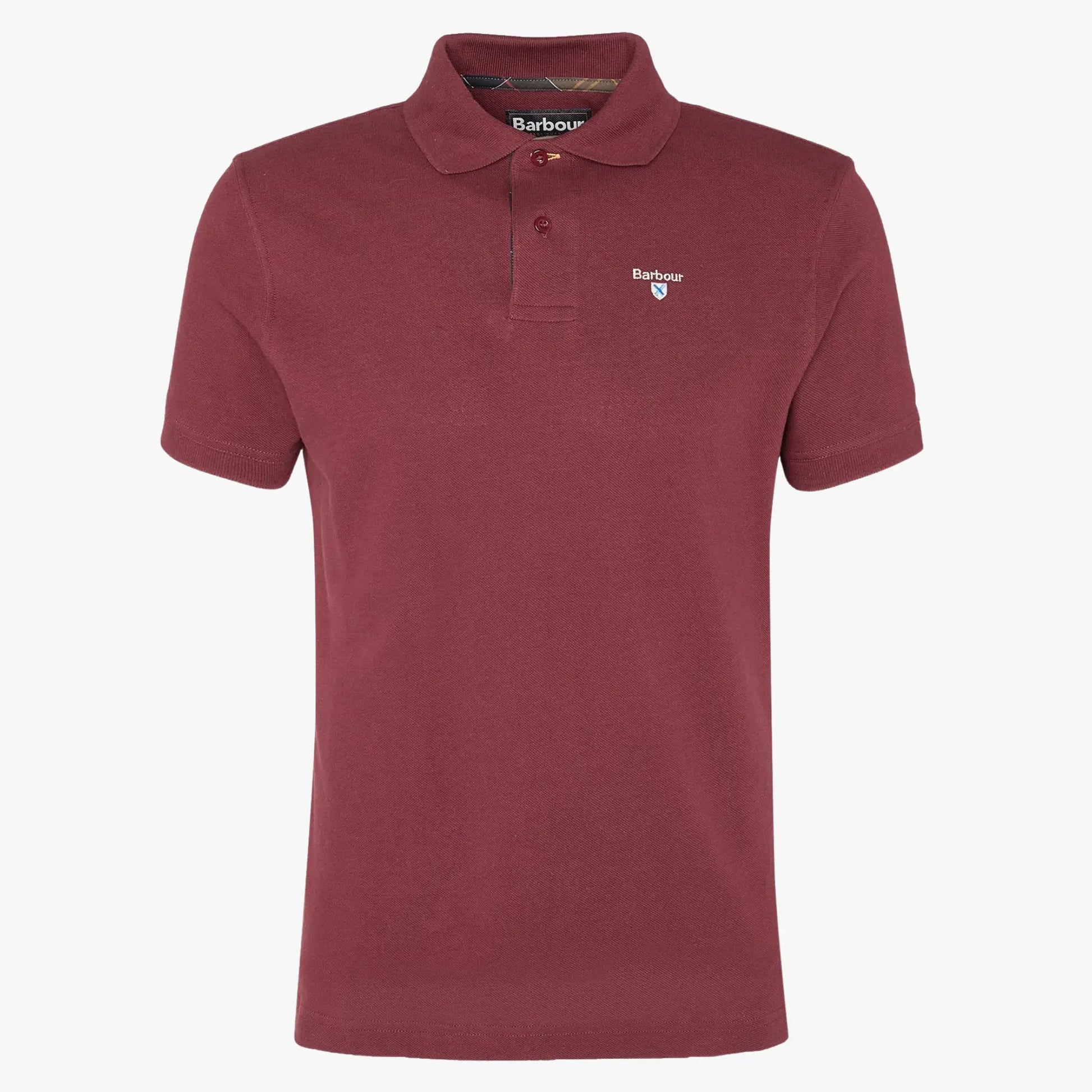 Polo Piqué Tartan - Ruby - Barbour