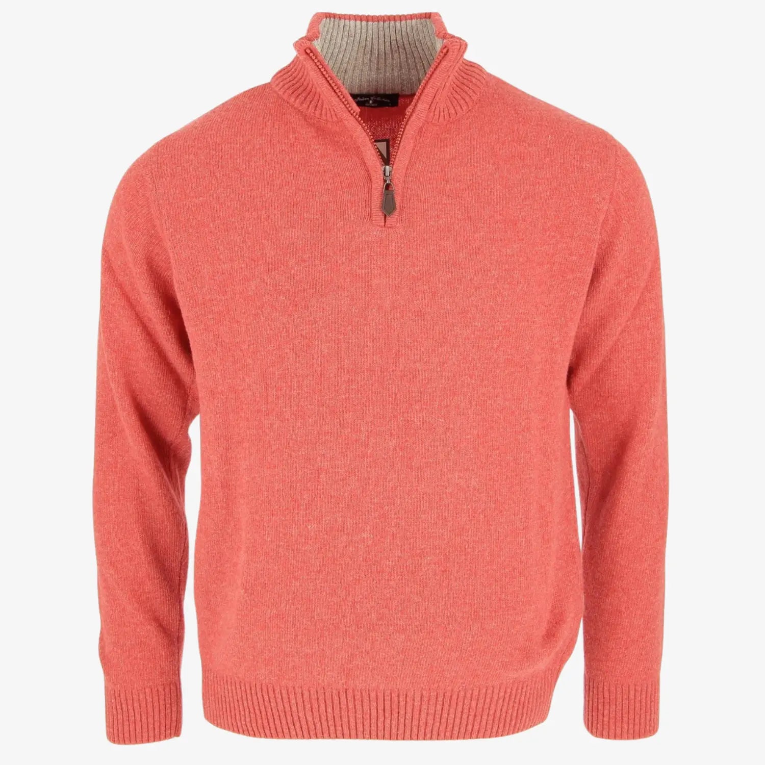 Pull Col Camionneur - Corail - Original Knitwear - détail 2
