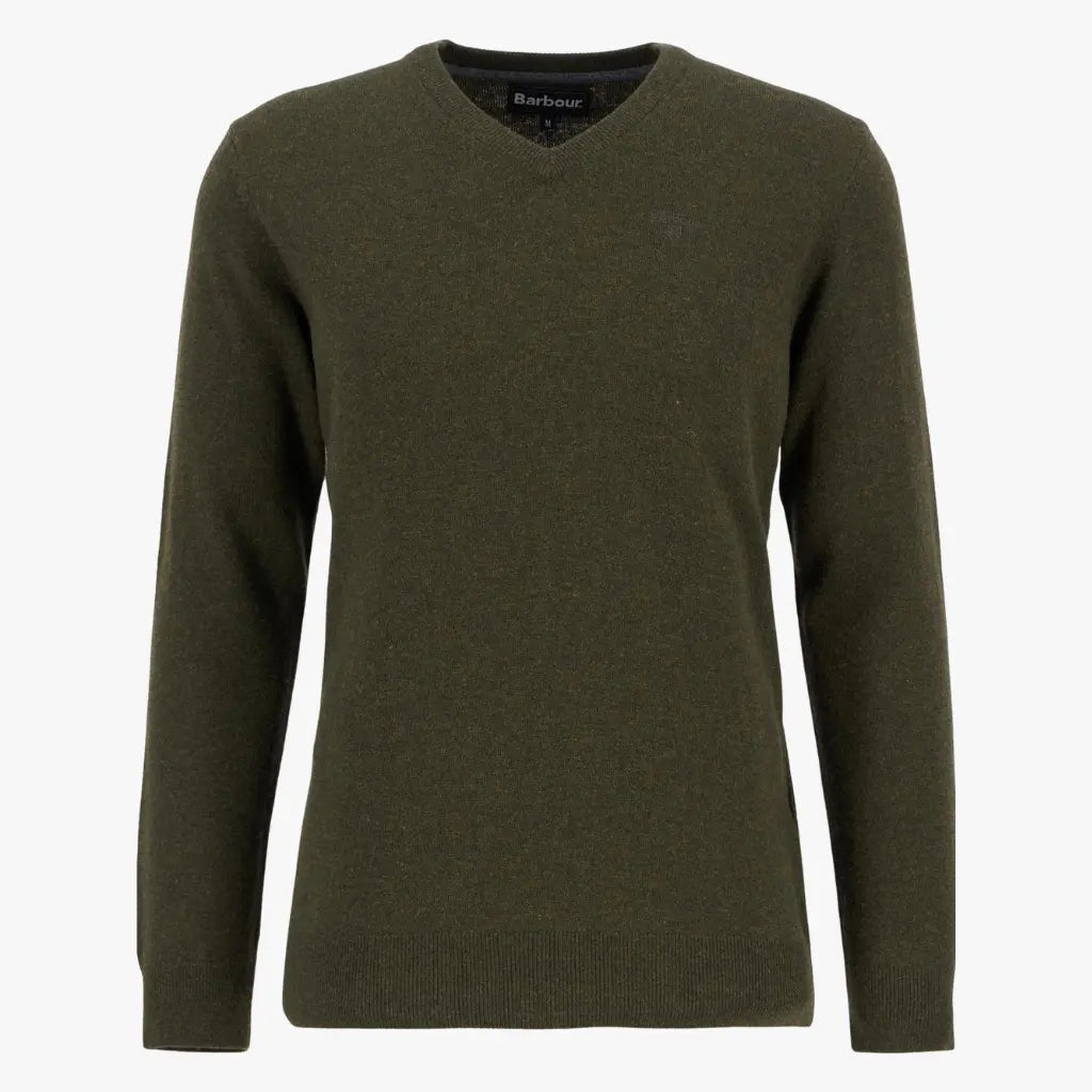 Pull Col V Vert - Barbour
