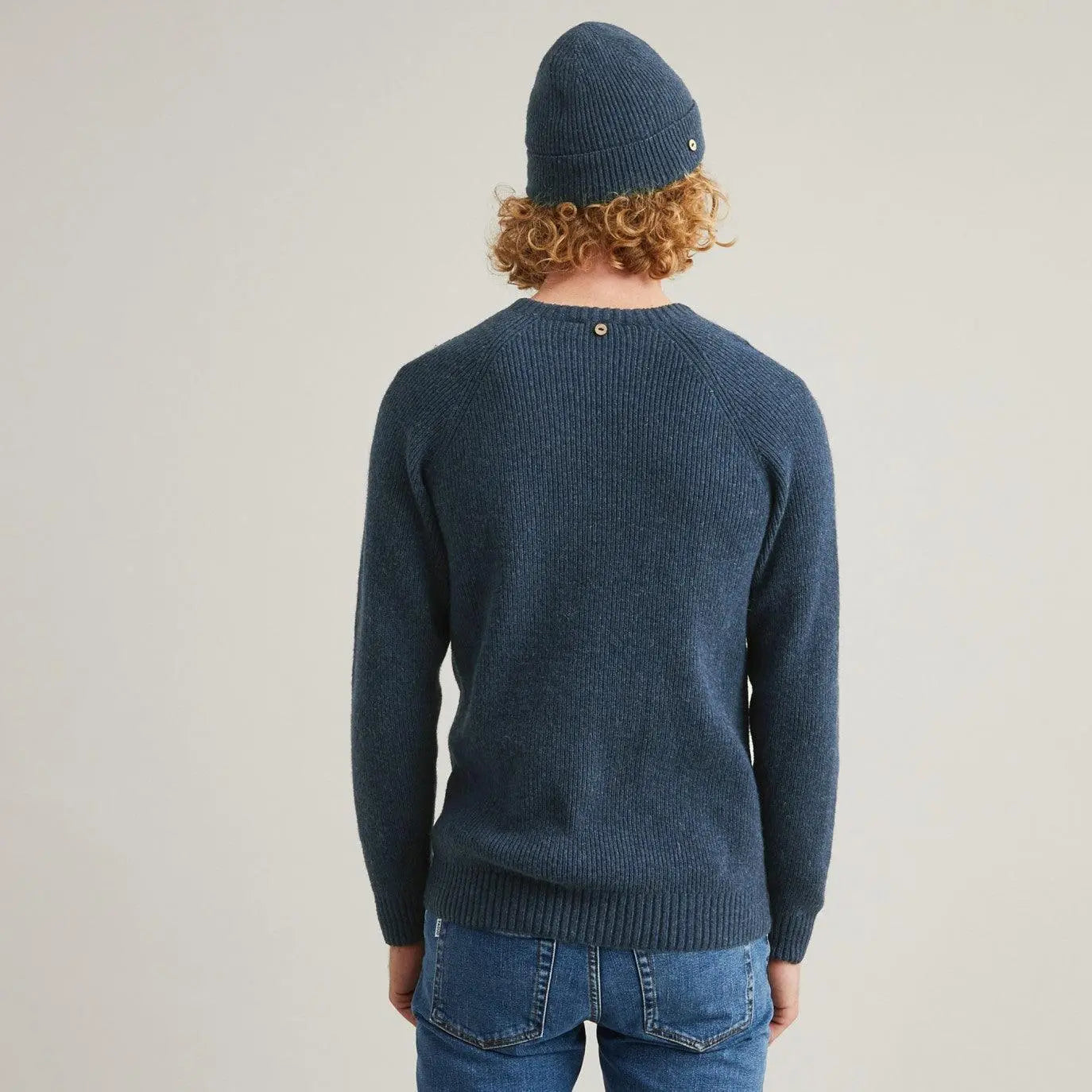 Pull Frehel Bleu - Faguo - détail 4