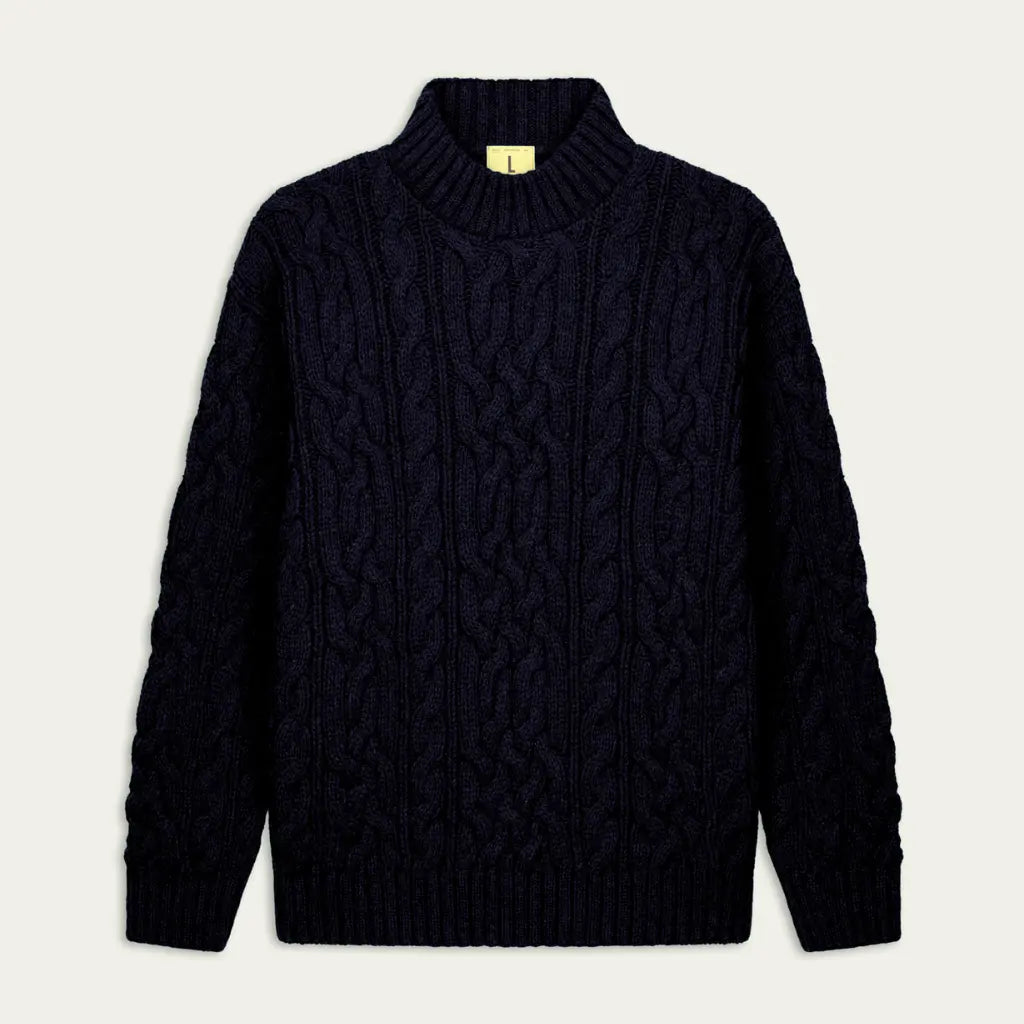 Pull Ohannes - Marine - Nitto Knitwear