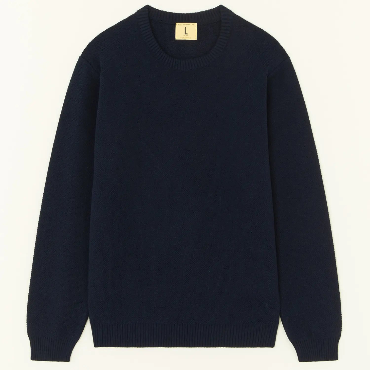 Pull Agop Coton - Marine - Nitto Knitwear