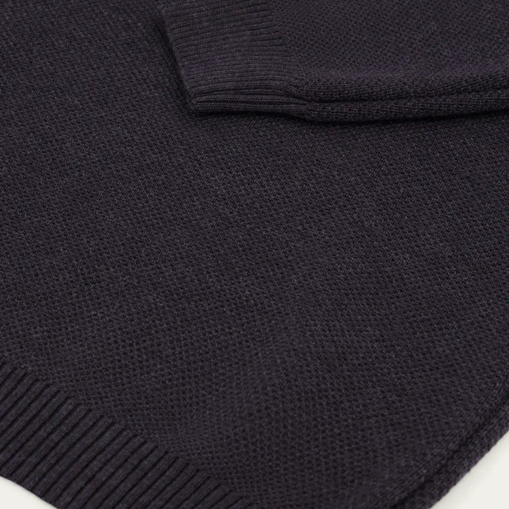 Pull Youri Laine - Anthracite - Nitto Knitwear - détail 2