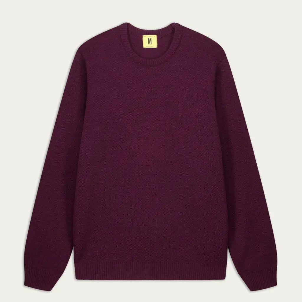 Pull Youri Laine - Bordeaux - Nitto Knitwear