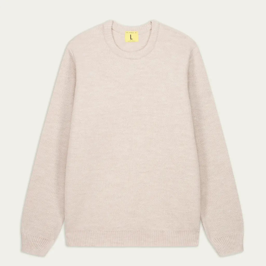 Pull Youri Laine - Naturel - Nitto Knitwear