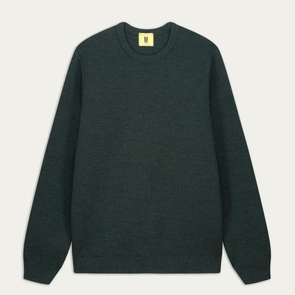 Pull Youri Laine - Vert Forêt - Nitto Knitwear
