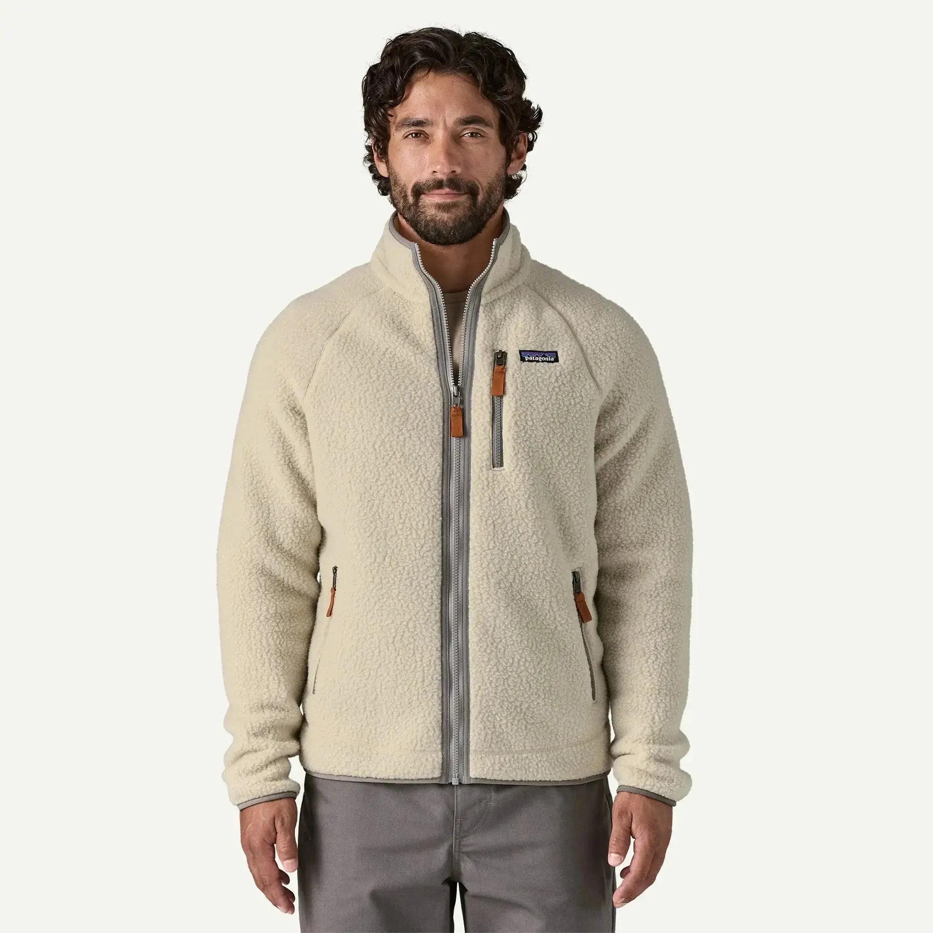 Retro Pile Jacket - Green - Patagonia - détail 2