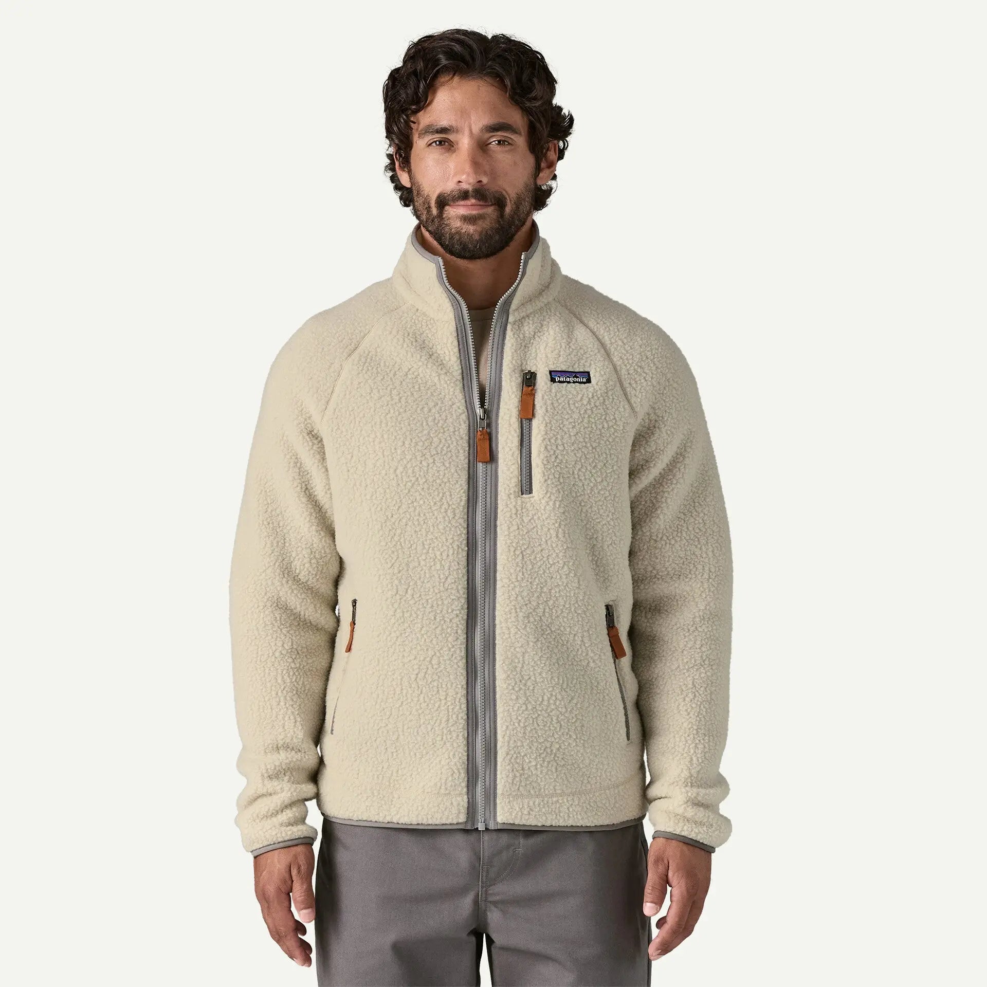 Retro Pile Jacket - Pelican - Patagonia - détail 2