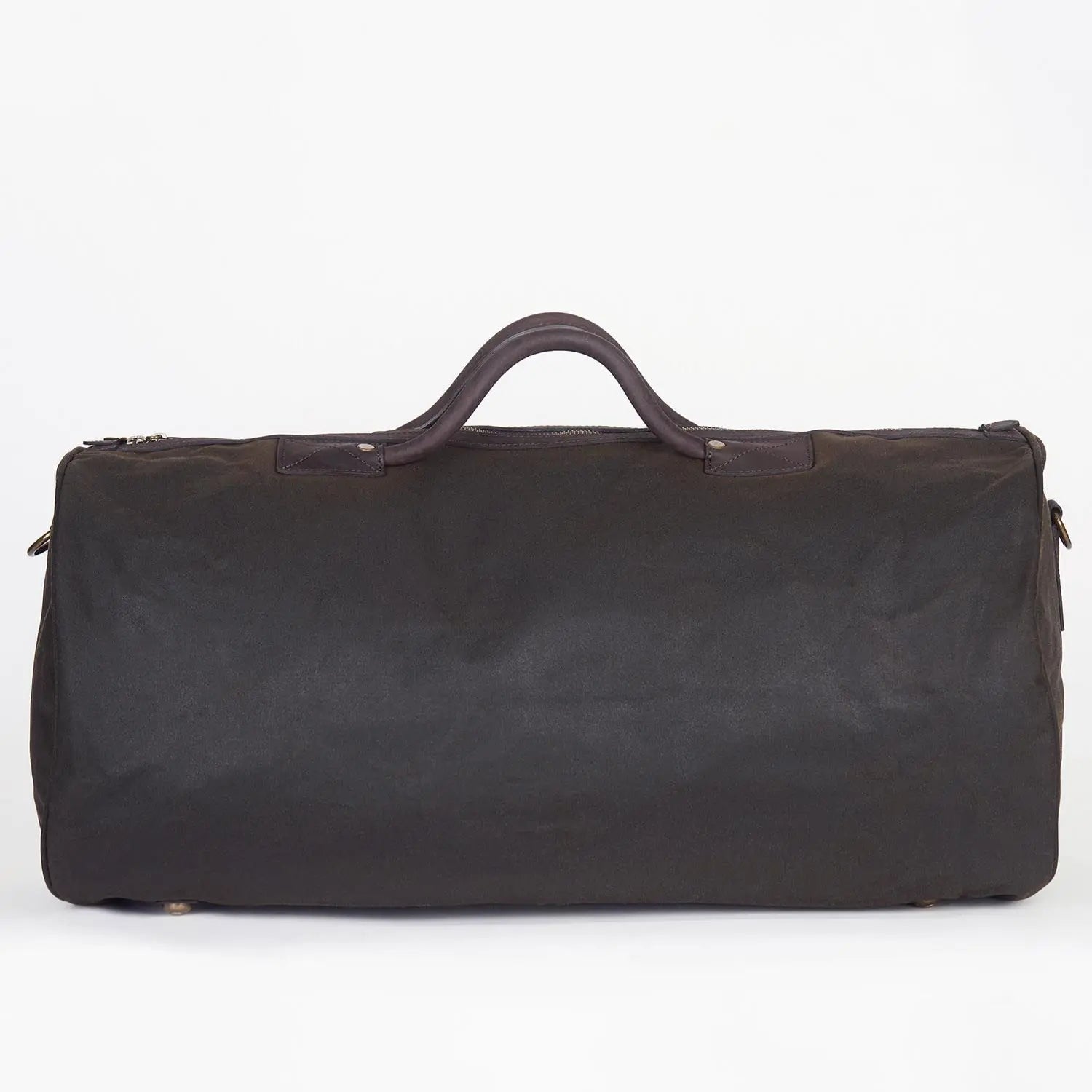 Sac Holdall Wax Olive - Barbour - détail 3