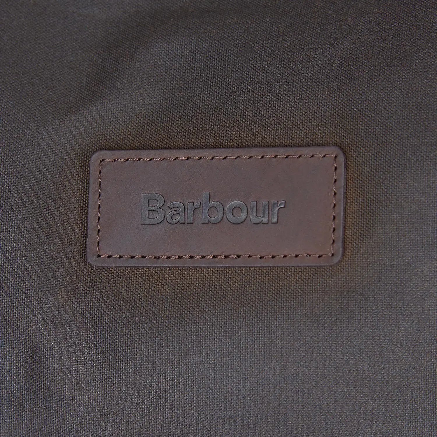 Sac Holdall Wax Olive - Barbour - détail 6