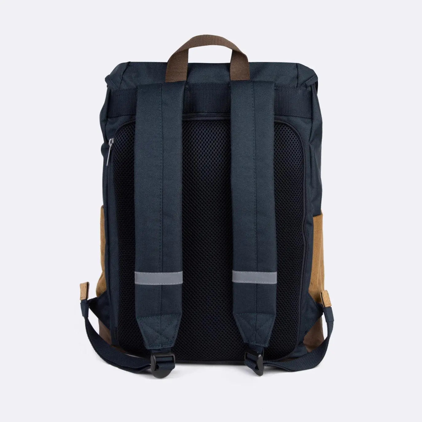 Sac à Dos Level Up Marine et Camel - Faguo - détail 2