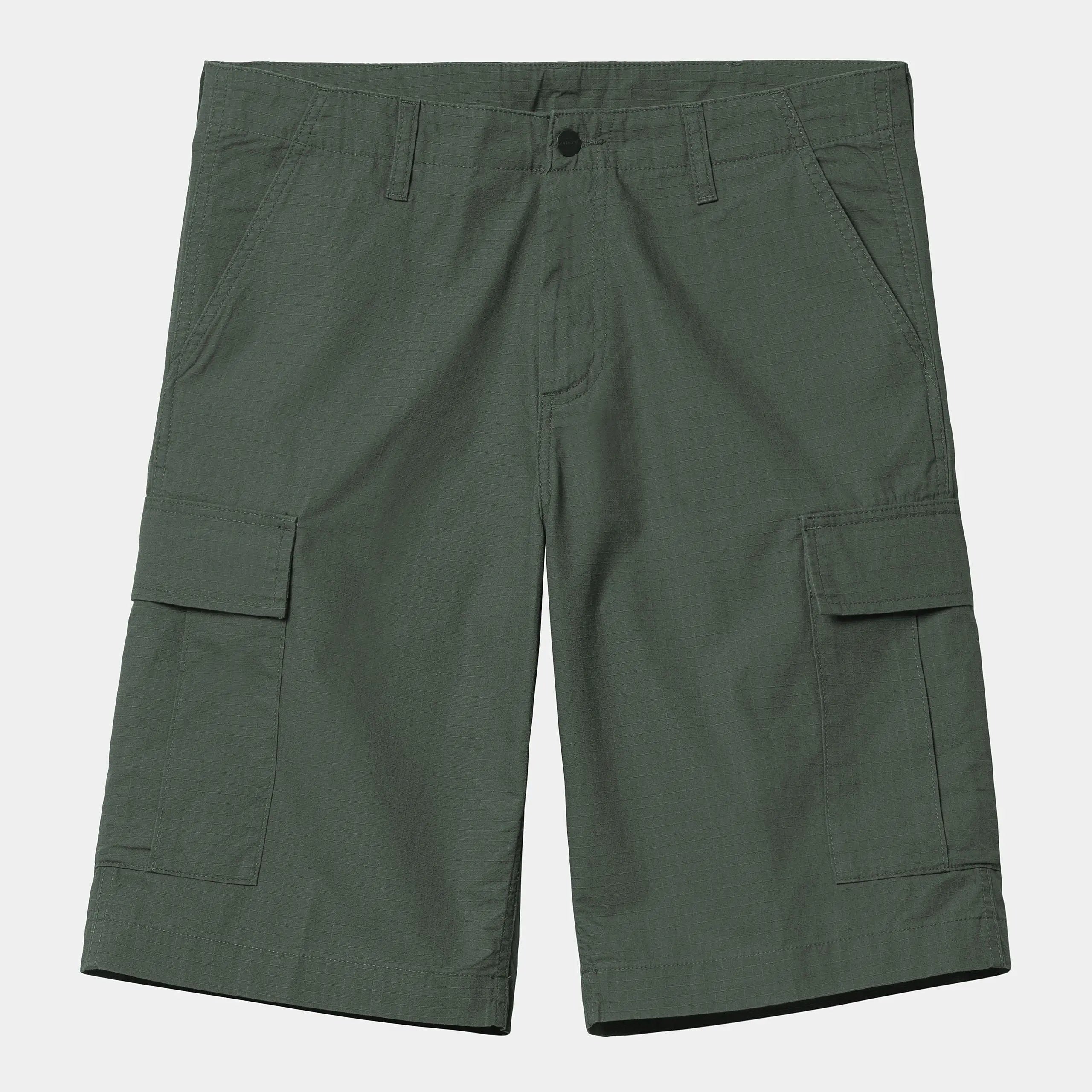 Short Cargo - Duck Green Rinsed - Carhartt WIP - détail 2