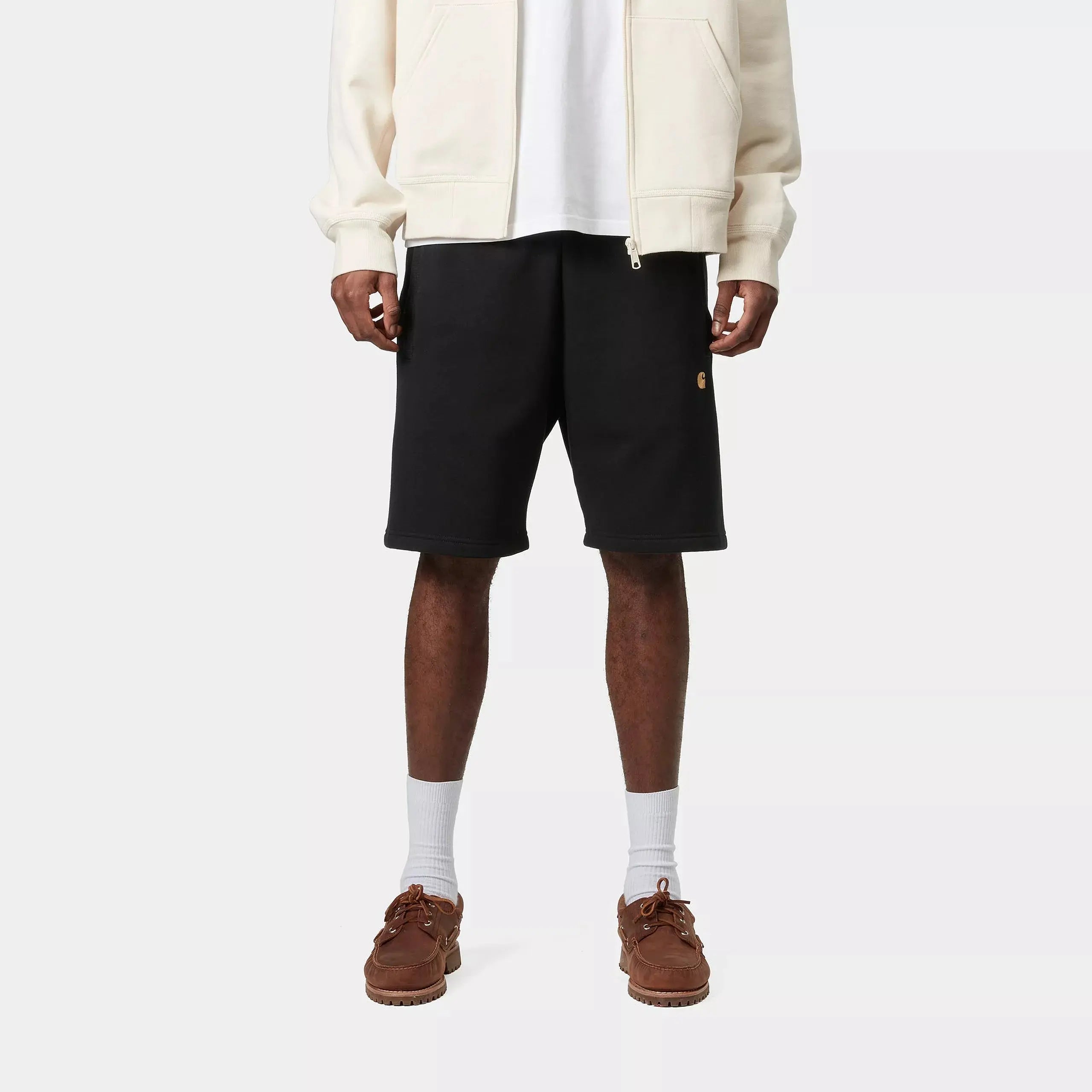 Short Sweat Chase - Black - Carhartt WIP - détail 3