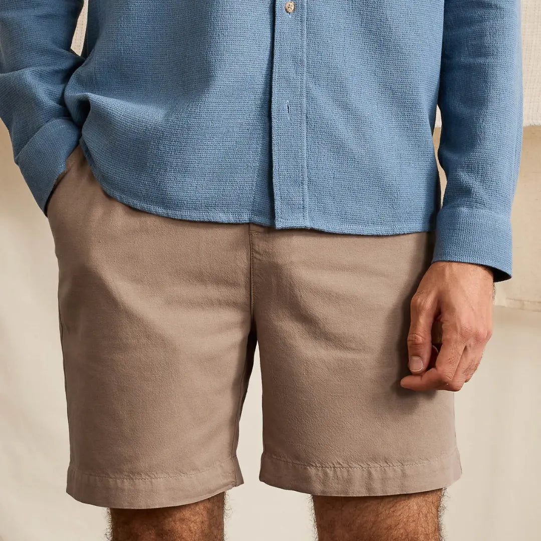 Short Chevre - Beige - Faguo - détail 3