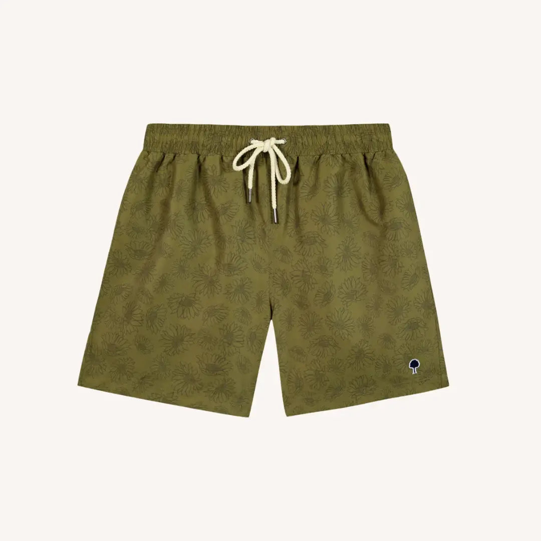 Short de Bain Mimizan - Kaki Foncé - Faguo