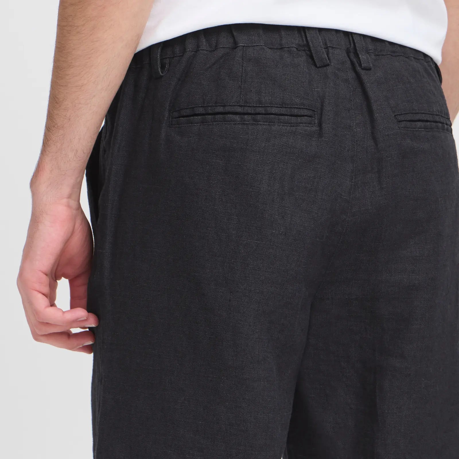 Short en Lin - Navy