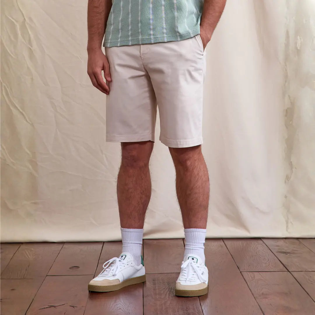 Short Saulieu - Écru - Faguo - détail 2