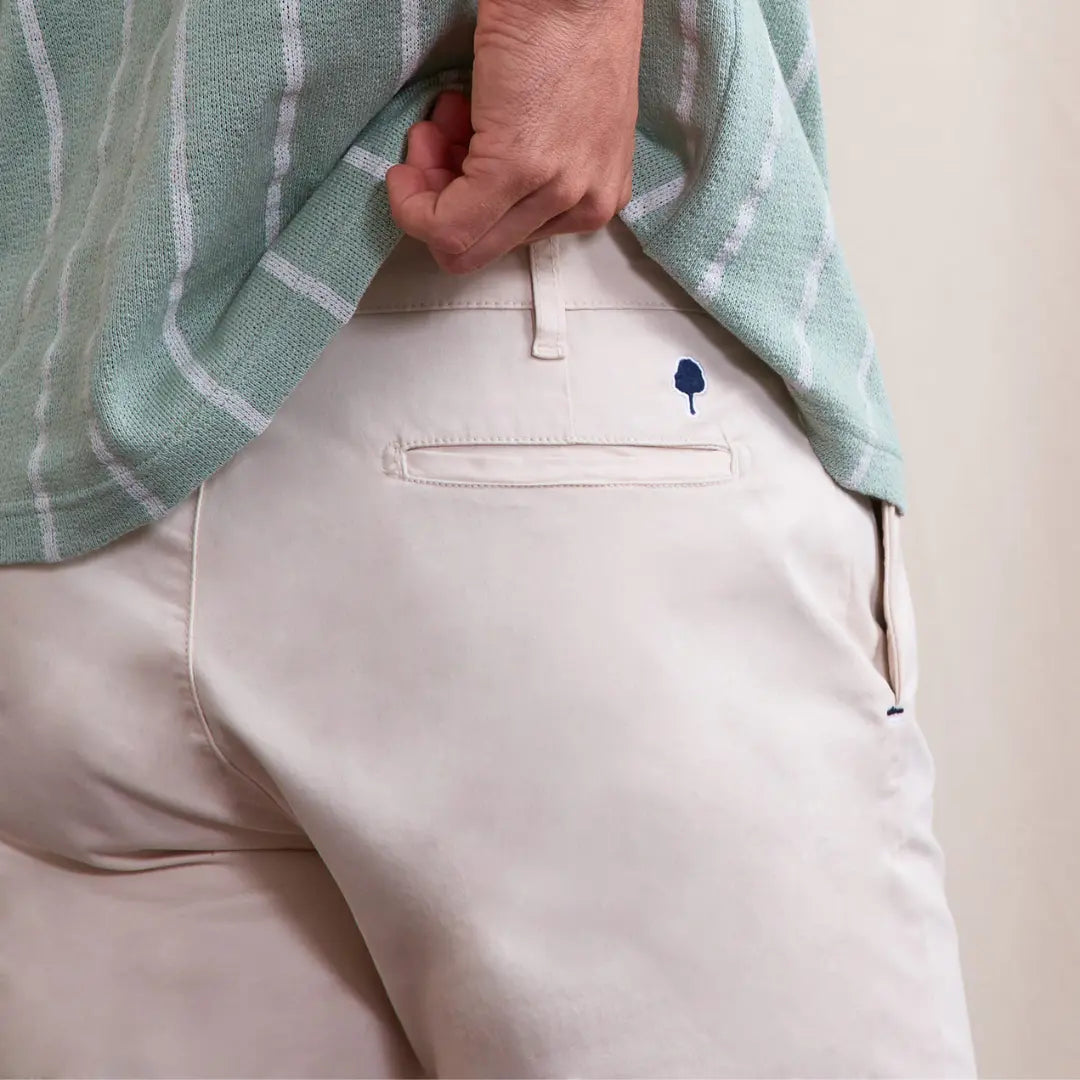 Short Saulieu - Écru - Faguo - détail 3