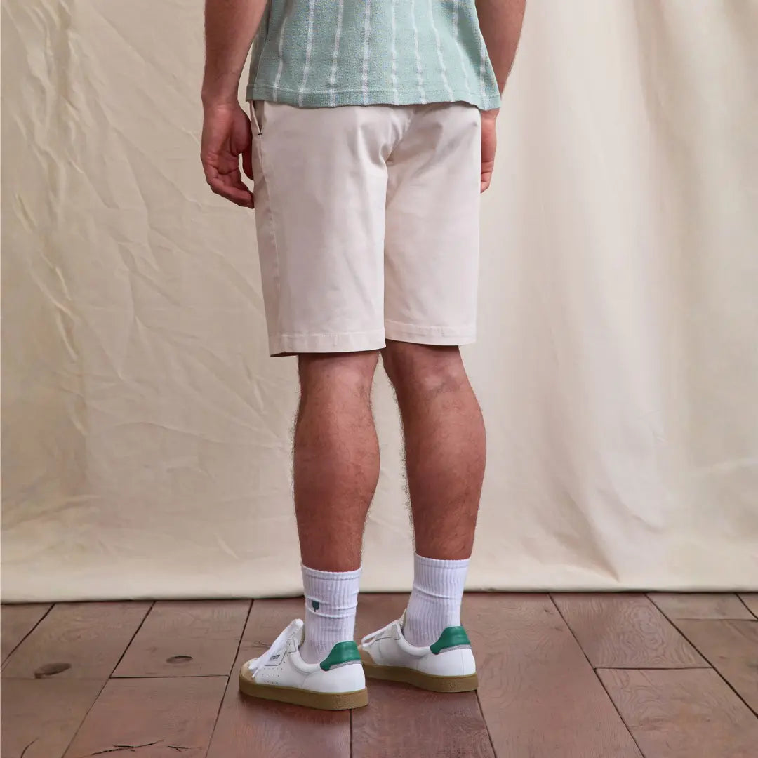 Short Saulieu - Écru - Faguo - détail 5