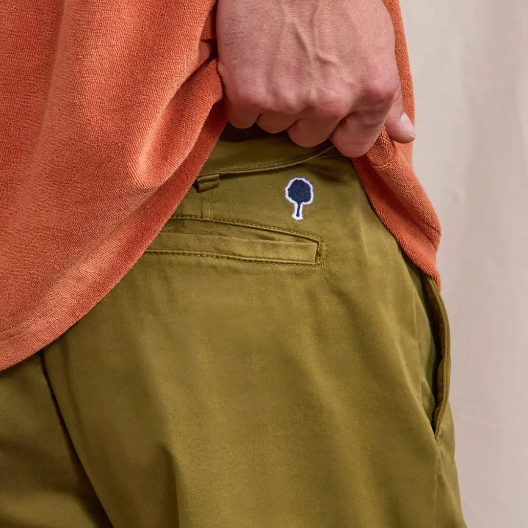 Short Saulieu - Kaki - Faguo - détail 4