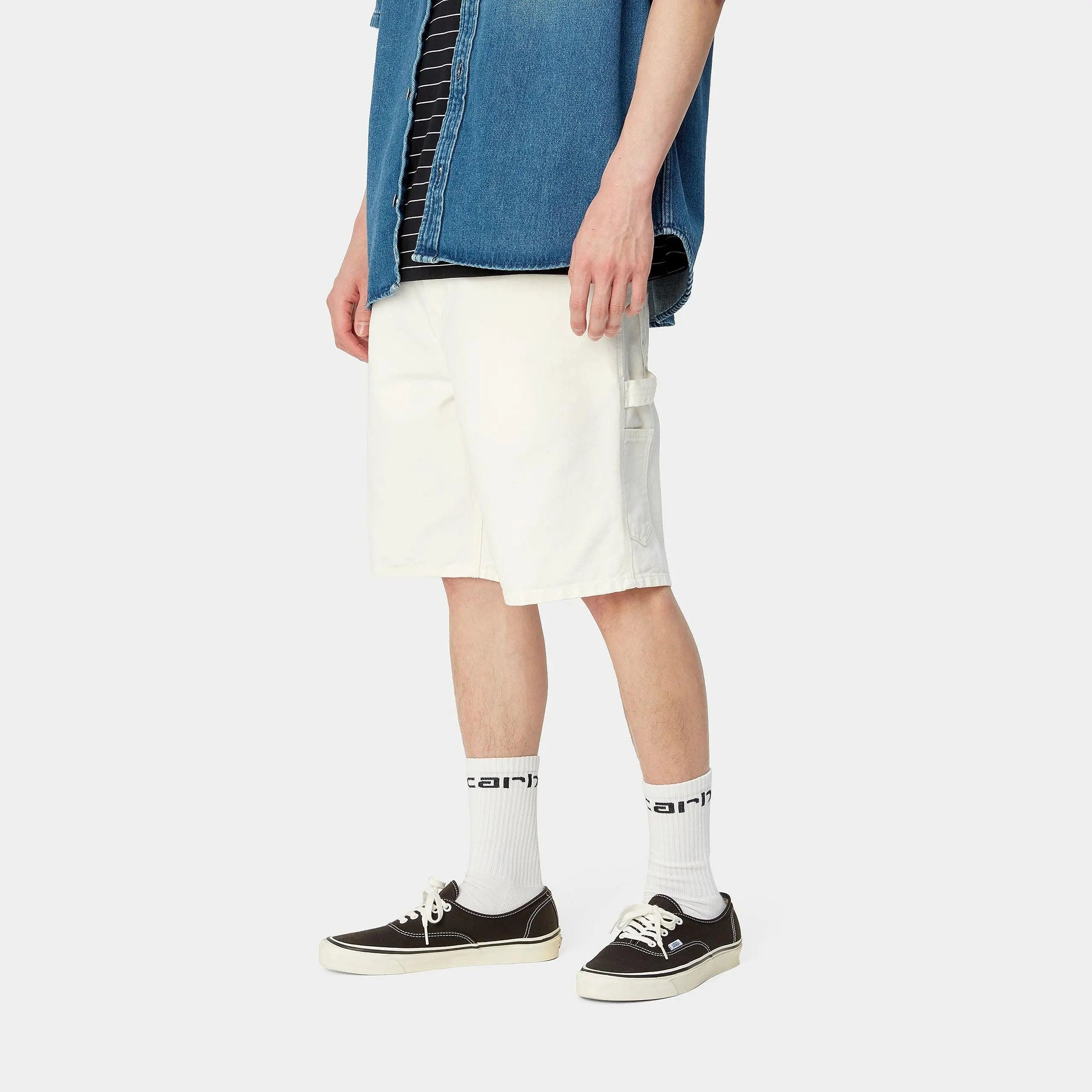 Short Single Knee - Wax Rinsed - Carhartt WIP - détail 3
