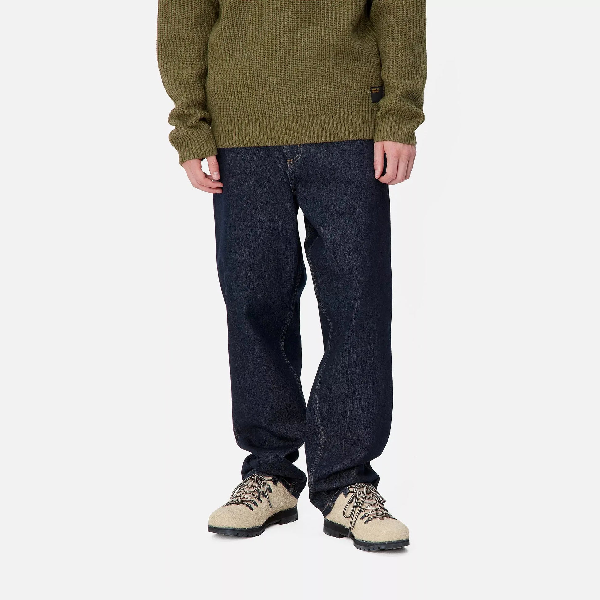 Single Knee Pant - Blue Rinsed - Carhartt WIP - détail 3
