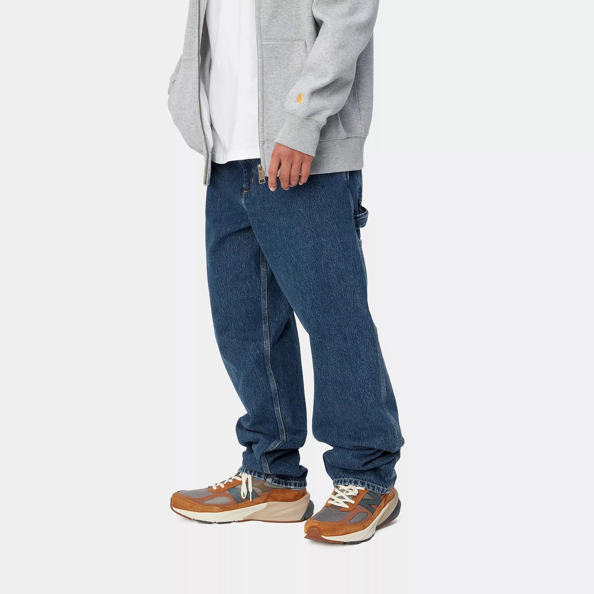 Single Knee Pant - Blue Stone Washed - Carhartt WIP - détail 5