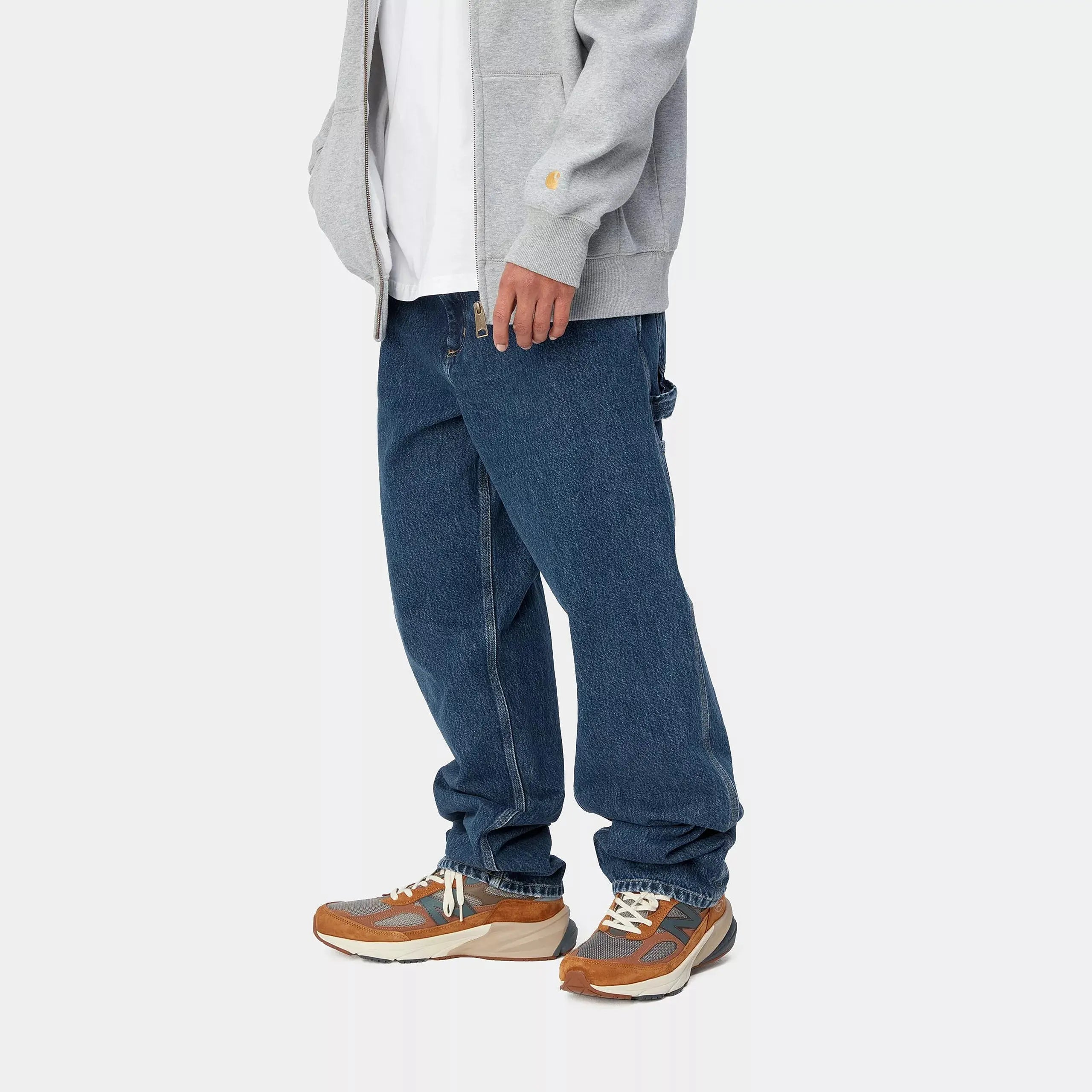 Single Knee Pant - Blue Stone Washed - Carhartt WIP - détail 5