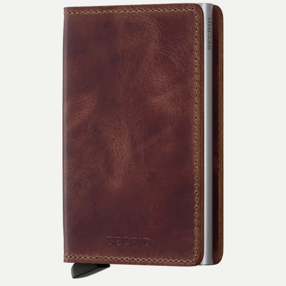 SLIMWALLET - VINTAGE BROWN