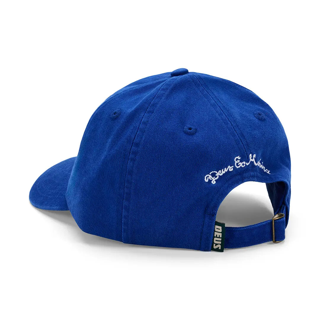 Smile Dad Cap - Limoges Blue - Deus Ex Machina - détail 3