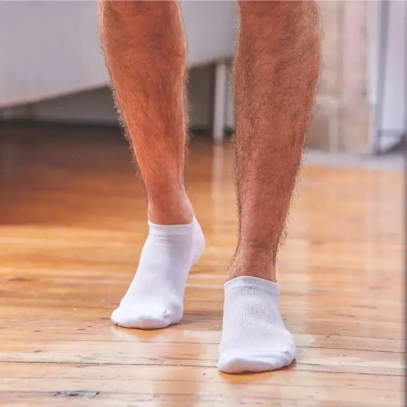 Socquettes Unies - Blanc - Billybelt - détail 4