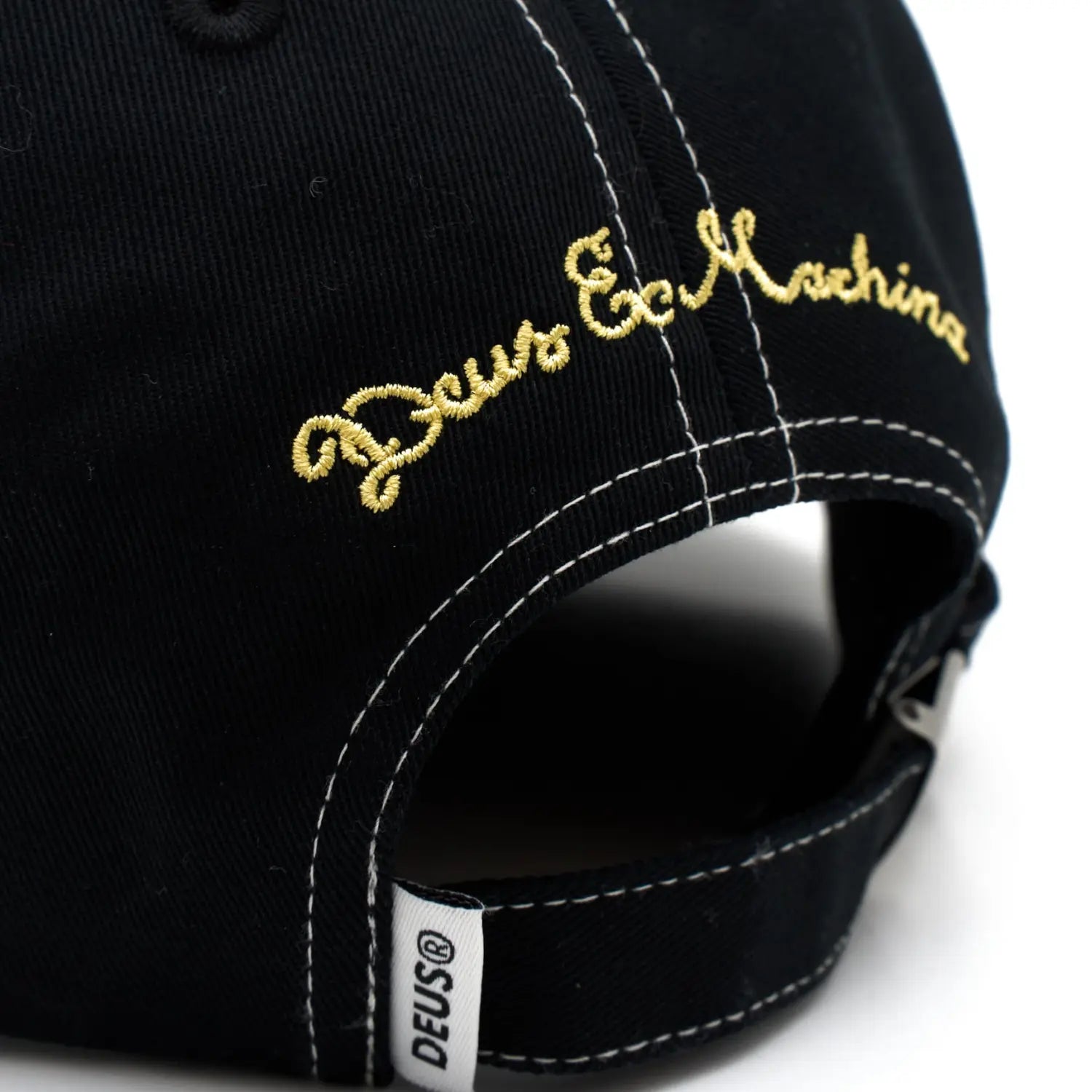 Speedshop Cap Black - Deus Ex Machina - détail 3