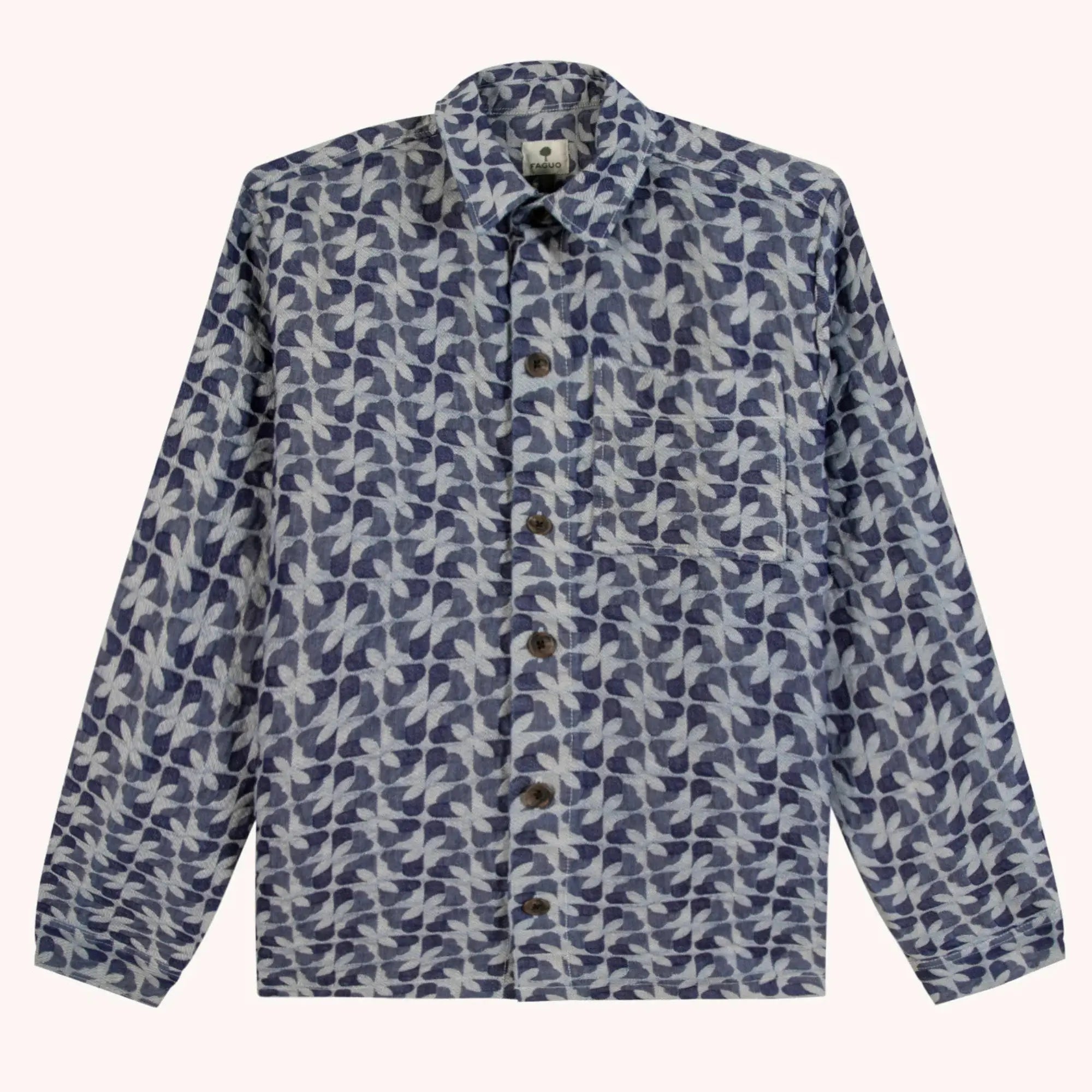 Surchemise Gastine - Denim - Faguo