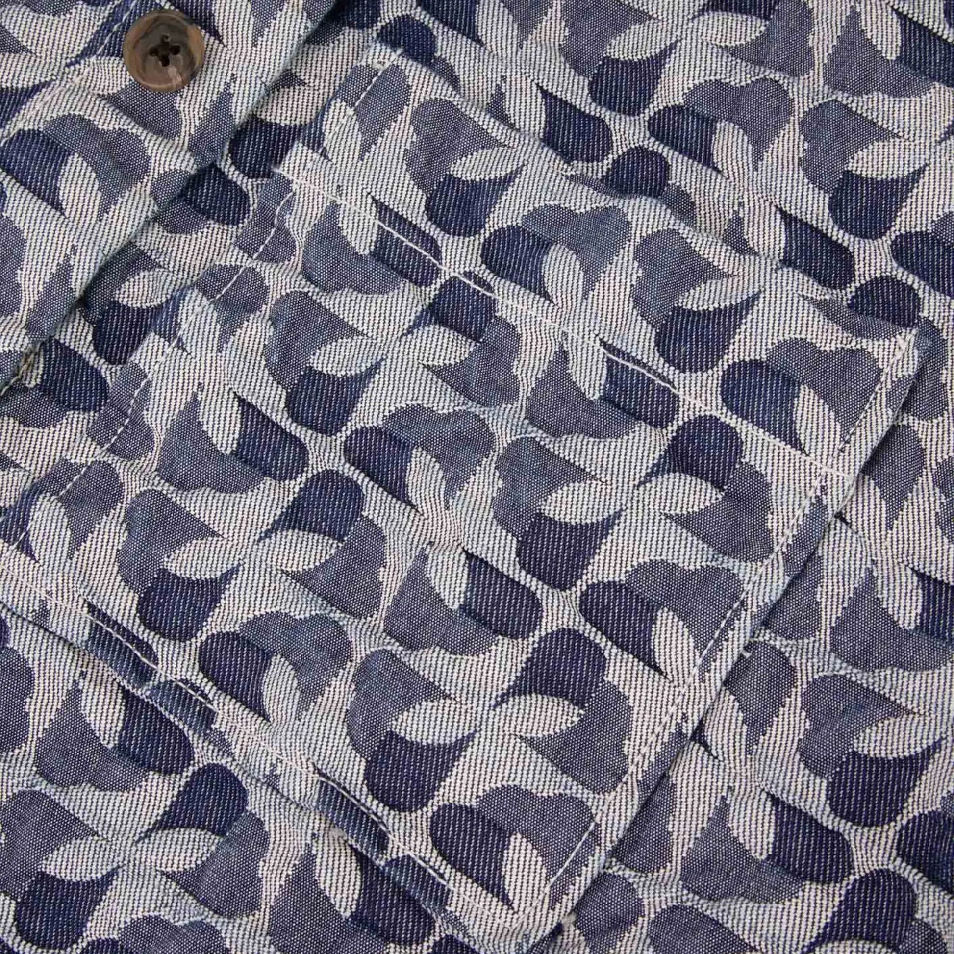 Surchemise Gastine - Denim - Faguo - détail 5