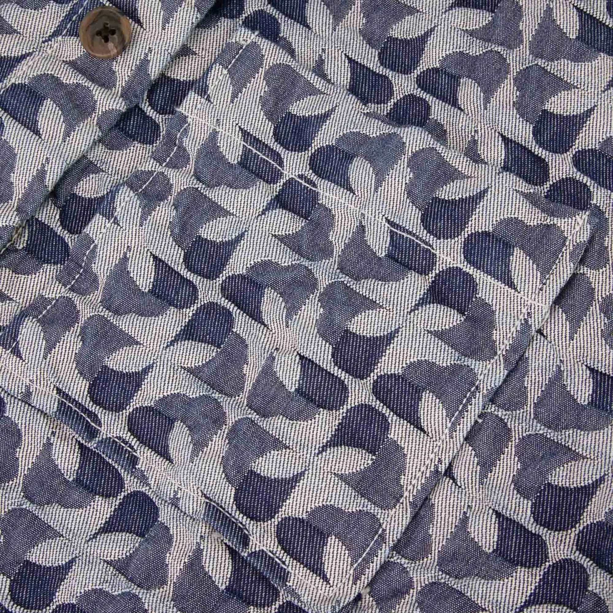 Surchemise Gastine - Denim - Faguo - détail 5