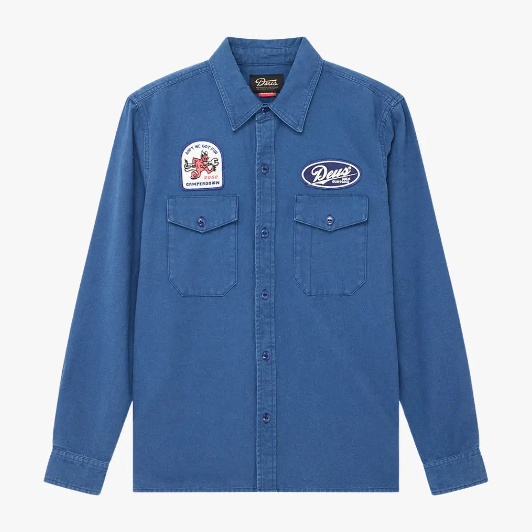 Surchemise Nomad - Mechanic Blue - Deus Ex Machina