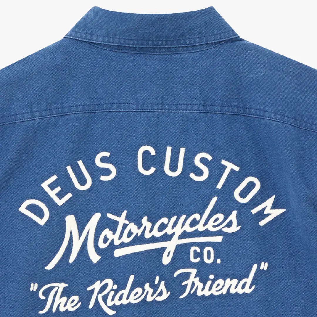 Surchemise Nomad - Mechanic Blue - Deus Ex Machina - détail 4