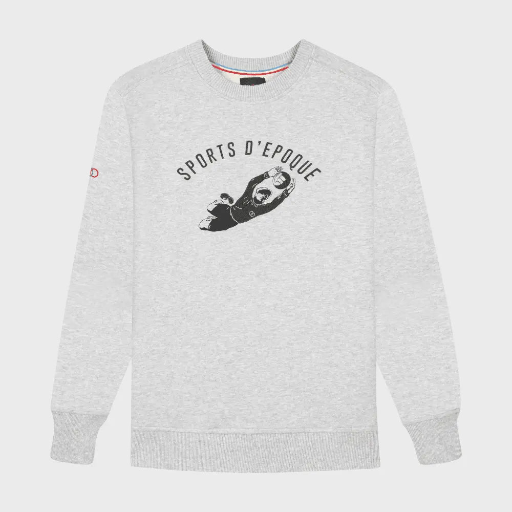 Sweat Col Rond Black Spider - Sports D'époque
