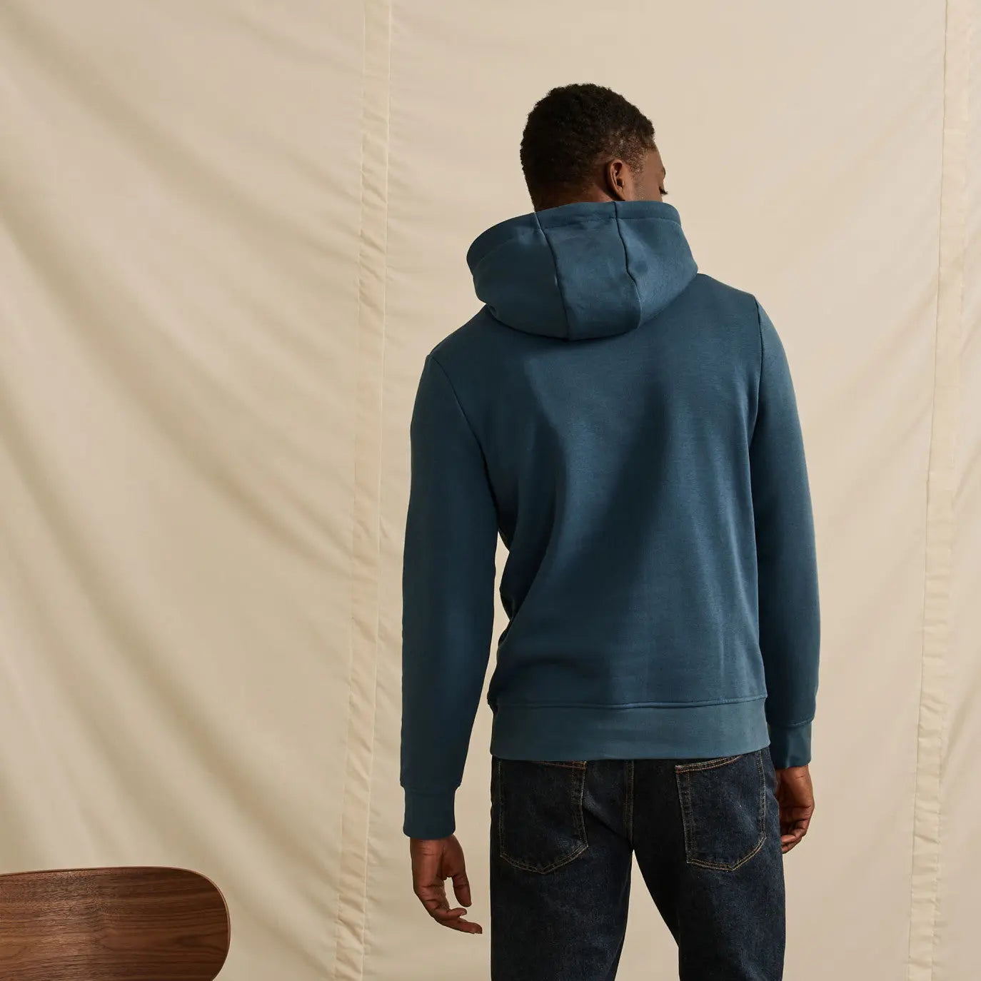 Sweat Dirac - Bleu - Faguo - détail 4