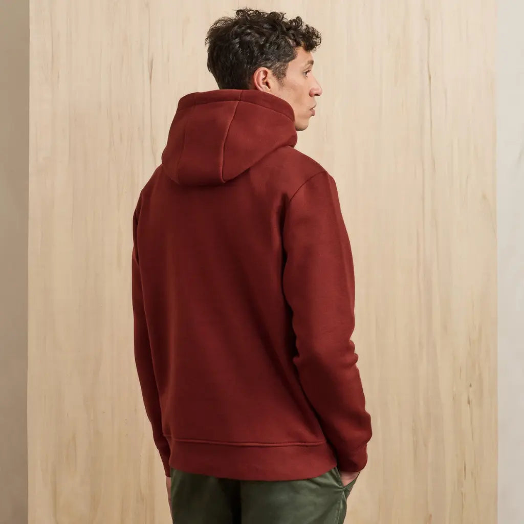Sweat Dirac - Bordeaux - Faguo - détail 3