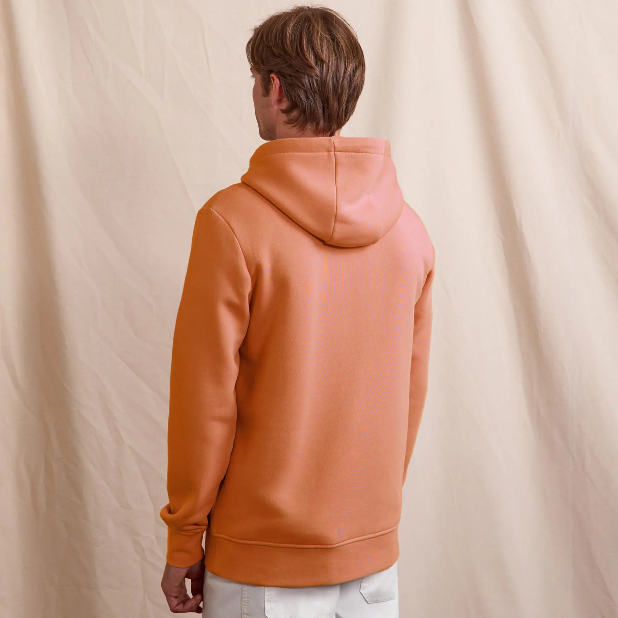 Sweat Dirac - Brique - Faguo - détail 3