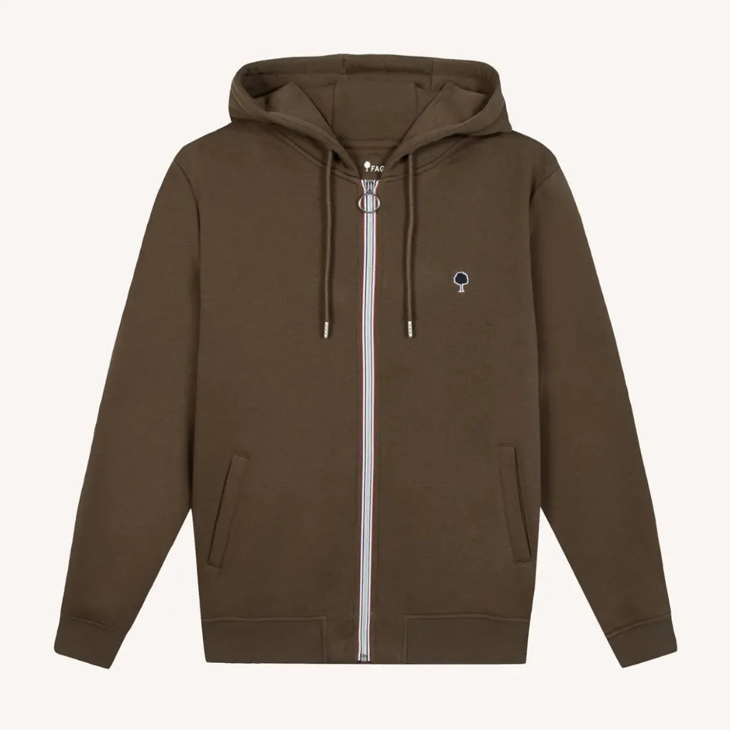 Sweat Mesnil - Marron - Faguo