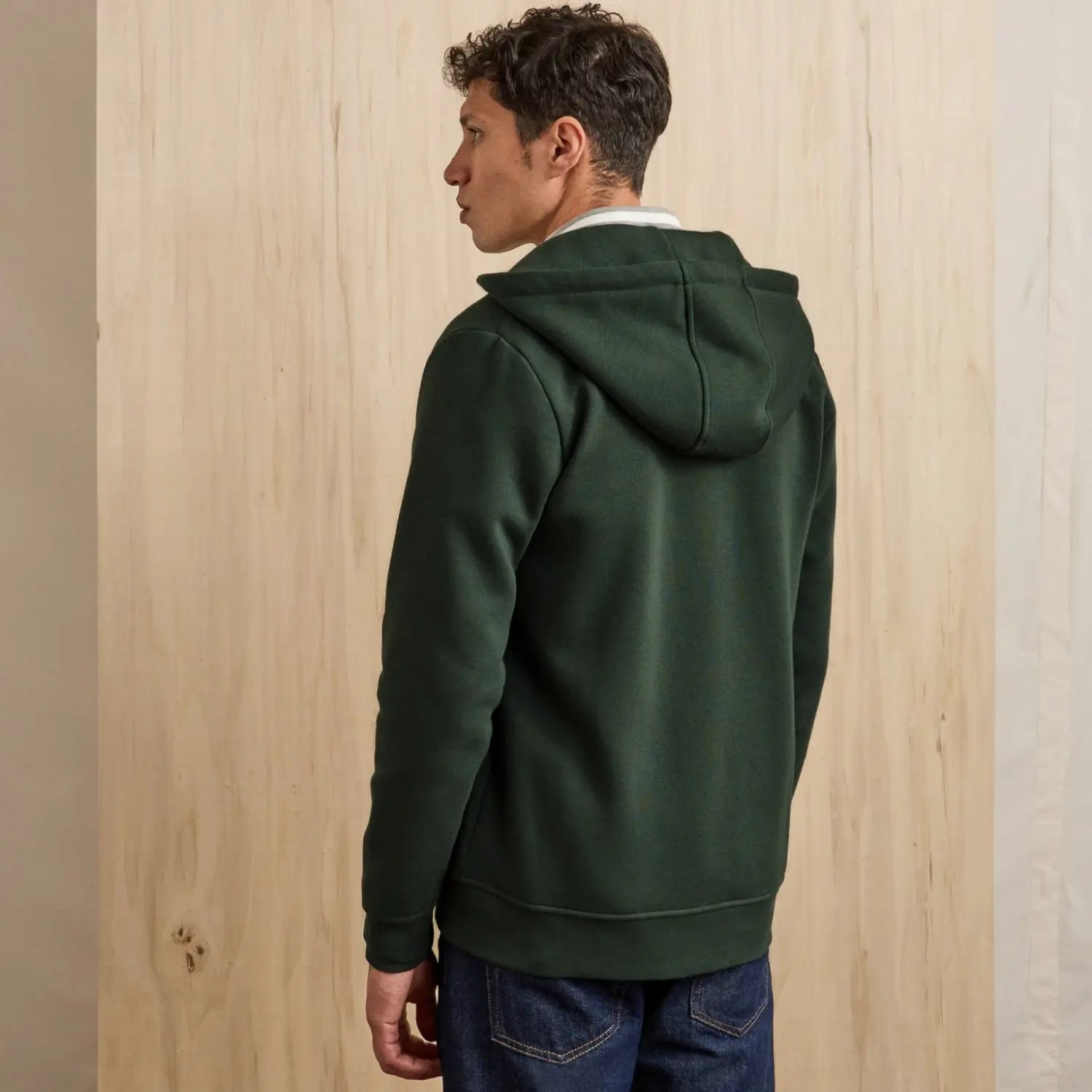Sweat Mesnil - Vert Foncé - Faguo